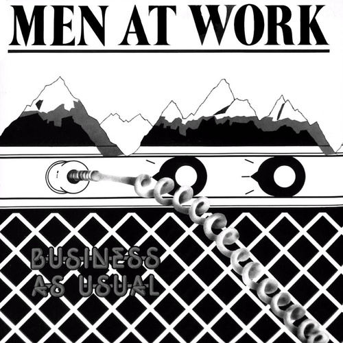 Men at Work - 1981 Business as Usual - LP  - 50 kr.